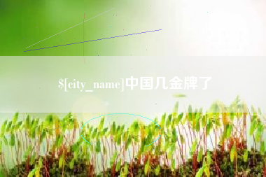 广水中国几金牌了