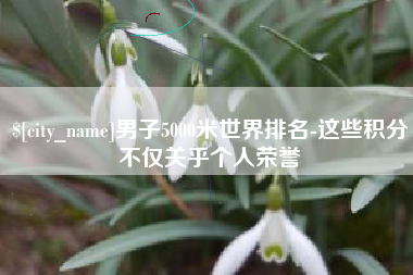 广水男子5000米世界排名-这些积分不仅关乎个人荣誉