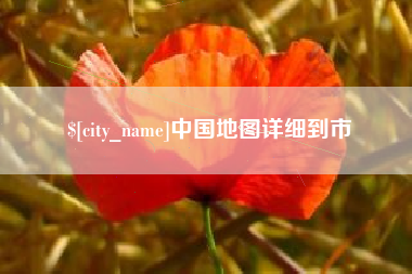 广水中国地图详细到市