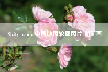 广水中国地图轮廓图片 简笔画