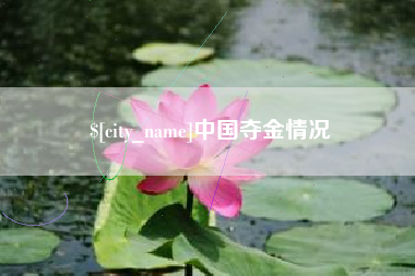 广水中国夺金情况
