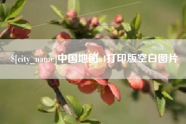 广水中国地图a4打印版空白图片