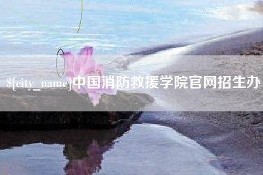 广水中国消防救援学院官网招生办