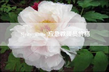 广水应急救援员价格
