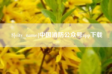 广水中国消防公众号app下载