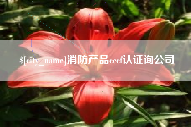 广水消防产品cccf认证询公司