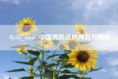 广水中国消防器材网官方网站