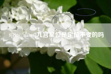 广水九宫星位是定位不变的吗