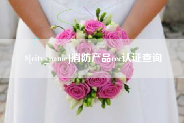广水消防产品ccc认证查询