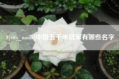 广水中国五千米冠军有哪些名字